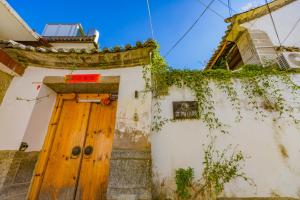 El edificio en el que está la villa