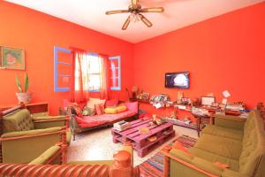 Zona d'estar a Boho Hostel