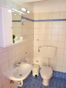 Kúpeľňa v ubytovaní Apartmenthotel Sithon