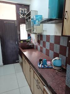 Kuchyň nebo kuchyňský kout v ubytování Chandigarh home