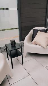 Posezení v ubytování Ferienwohnung Frieda, Merzig