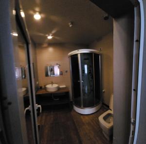 Koupelna v ubytování Garda + 19 fotografií