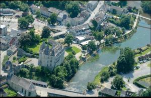 Vista aerea di Noax gite Durbuy