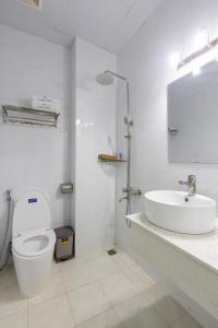 Koupelna v ubytování Cara Hostel & Spa