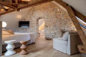 Posezení v ubytování Couvent de la Salette & Spa