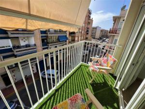 Balkón alebo terasa v ubytovaní Apartamento Bahia