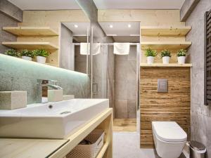 Kúpeľňa v ubytovaní VisitZakopane - Waterfall SPA Apartment + 18 fotografií