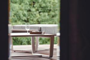 Balkón nebo terasa v ubytování Silk Pavilions Glamping
