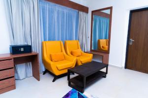 Terraform Hotelにあるシーティングエリア