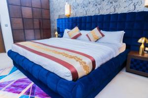 Terraform Hotelにあるベッド