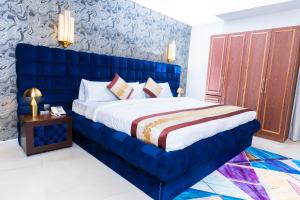 Terraform Hotelにあるベッド