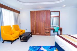 Terraform Hotelにあるシーティングエリア