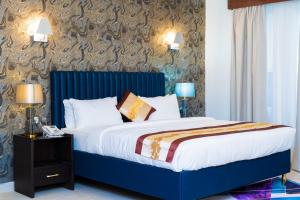 Terraform Hotelにあるベッド