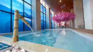The Yanné, Onsen Hotel内部或周边的泳池