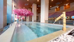 The Yanné, Onsen Hotel内部或周边的泳池