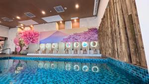 The Yanné, Onsen Hotel内部或周边的泳池