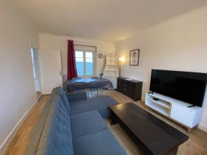 Televízia a/alebo spoločenská miestnosť v ubytovaní Appartement T4 Cité Cardaillac, Parking Privé, Wifi + 8 fotografií