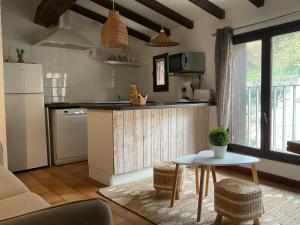 Kuchyň nebo kuchyňský kout v ubytování Montez au créneau, Face à la Cité vue sublime + 54 fotografií