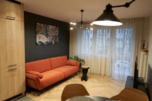 Posedenie v ubytovaní Apartament Wołodyjowskiego