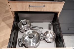 Kuchyňa alebo kuchynka v ubytovaní Apartament Wołodyjowskiego