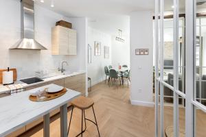 Apartamentos PROGRESO的厨房或小厨房