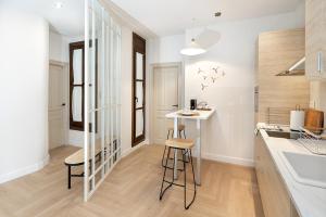 Apartamentos PROGRESO的厨房或小厨房