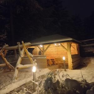 Obiekt Willa Sowa zimą