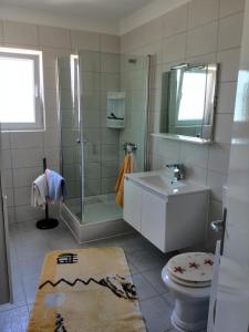 Kúpeľňa v ubytovaní Guesthouse Raffaello