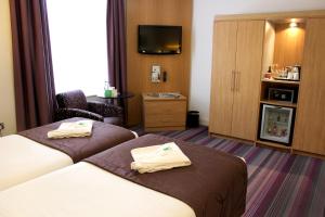 Postel nebo postele na pokoji v ubytování Holiday Inn Darlington-A1 Scotch Corner by IHG