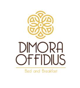 logotipo de un restaurante de comida y desayuno en Dimora Offidius en LʼAquila