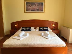 Posteľ alebo postele v izbe v ubytovaní Apartments Villa Jadranka Adults only