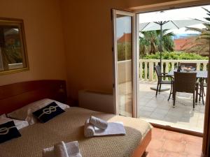 Balkón alebo terasa v ubytovaní Apartments Villa Jadranka Adults only