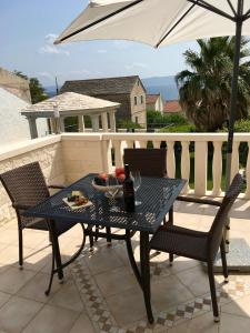 Balkón alebo terasa v ubytovaní Apartments Villa Jadranka Adults only