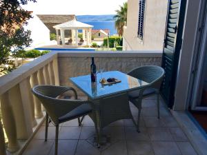 Balkón alebo terasa v ubytovaní Apartments Villa Jadranka Adults only