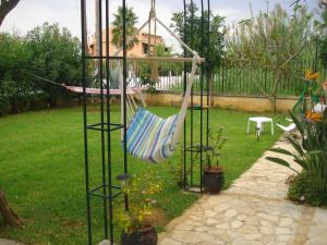 A garden outside Iron House