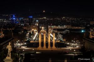 A general view of Barcelona or a view of the city taken from Az apartmant