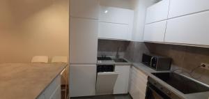 Kuchyň nebo kuchyňský kout v ubytování SDP Marina Apartment + 6 fotografií