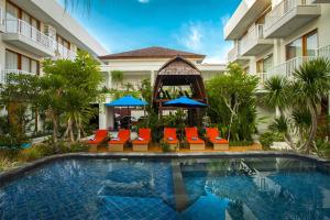 Bazén v ubytování Abian Harmony Hotel nebo v jeho okolí