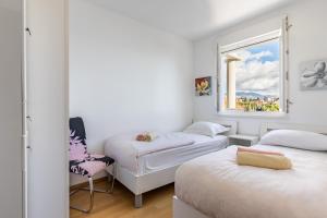Posteľ alebo postele v izbe v ubytovaní Marina Lux Split