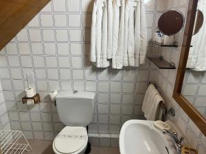 Koupelna v ubytování Hotel Copacabana + 40 fotografií