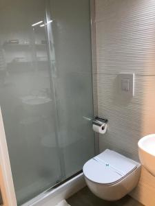 Koupelna v ubytování B&B Via dell'Azzurra