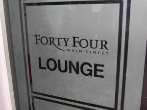Certifikát, hodnocení, plakát nebo jiný dokument vystavený v ubytování Forty Four Main Street