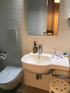 Koupelna v ubytování B&B Via dell'Azzurra