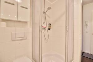 Koupelna v ubytování Strandduene Stranddüne Appartement 23