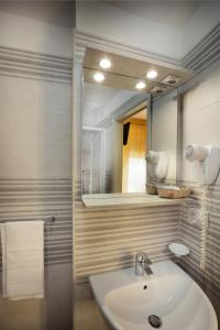 Koupelna v ubytování Hotel La Querceta