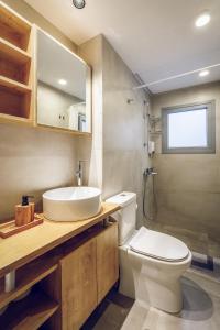 Kúpeľňa v ubytovaní Gileri eco & design Residences + 37 fotografií