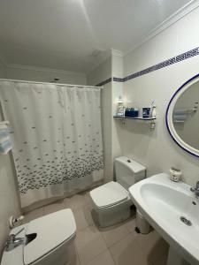 A bathroom at Residencial Vistamar