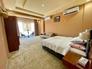Postel nebo postele na pokoji v ubytování Dahreez motel + 6 fotografií
