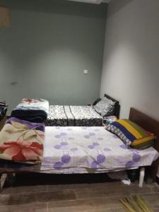 Un pat sau paturi într-o cameră la Continental Girls Hostel UCP