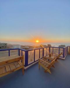 Răsăritul sau apusul soarelui văzute de la sau din apropierea acestui apartament